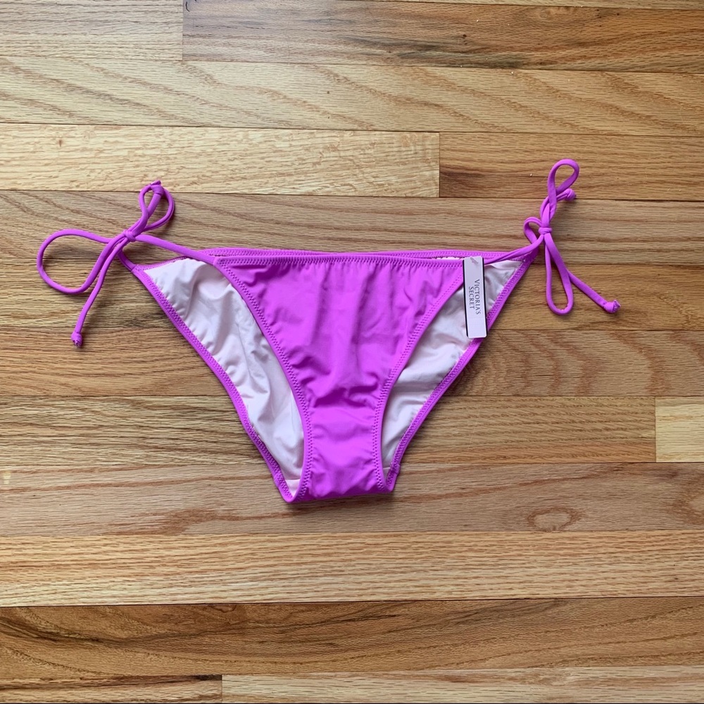 NWT Victoria’s Secret Lilac String Bikini Bottom